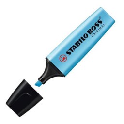 Marcador fluorescente Stabilo Boss azul 70/31