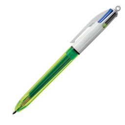 Bolígrafo Flúo 4 colores Bic 933948
