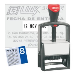 Fechador Classic 2860 personalizable Microban Colop 2860