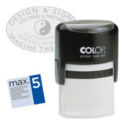 Printer 44 ovalado  personalizable 44x28 mm. Colop PR.44