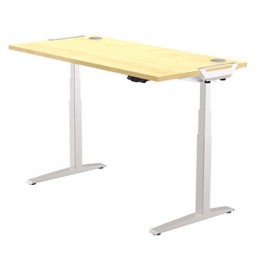 Mesa elevable 140 cm. arce Fellowes