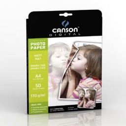 100HJ papel Glossy Everyday 180 g/m² Din A-4 Canson 200004318
