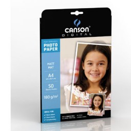 50HJ papel Performance mate Din A-4 180 g/m² Canson 200004319