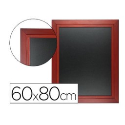 Pizarra negra mural 60x80 Liderpapel 54726