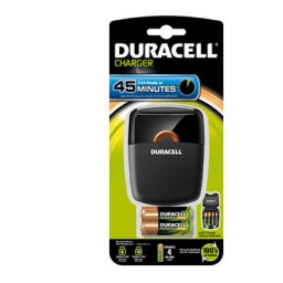 Cargador Duracell 45 min. + 2 Pilas AA + 2 Pilas AAA 59572