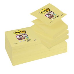 BL90 Z-Notes Super Sticky amarillo 76 x 76 mm. Post-it R330-12SS