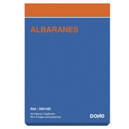 Talonario ALBARANES A4 Dohe 50009D