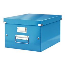 Caja Click & Store Din A-4 azul Leitz 60440036