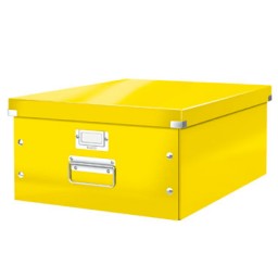 Caja Click & Store Din A-3 amarilla Leitz 60450016