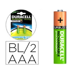 BL2 pilas alcalinas recargables Duracell Stay Charged LR03/AAA 59562