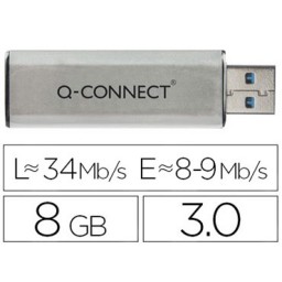 Memoria USB 8 GB Q-Connect