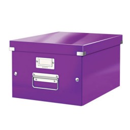Caja Click & Store Din A-4 violeta Leitz 60440062