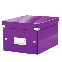 Caja Click & Store Din A-5 violeta Leitz 60430062