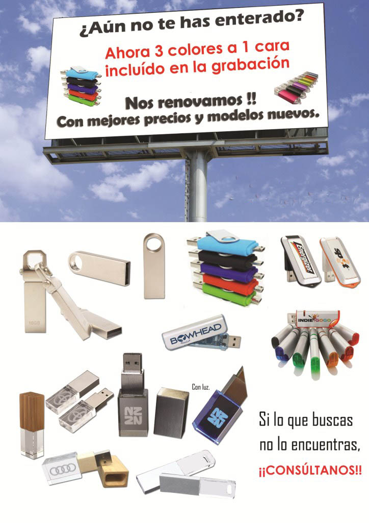 Catalogo  de USB