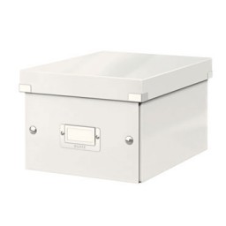 Caja Click & Store 20 DVD's blanca Leitz 60420001