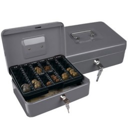 Caja de caudales gris Q-Connect 37661